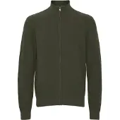 Blend Casaco de malha 'Codford' verde escuro