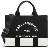 Karl Lagerfeld Shopper 'Rue ST-Guillaume' creme / preto