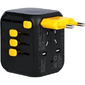 Wakawaka World Travelcharger TC0-032501, adaptador universal