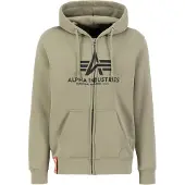 Alpha industries Moletom Com Fecho Basic