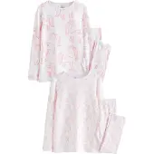 Next Pijama rosa / branco