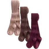 Next Collants bege / castanho / bordeaux