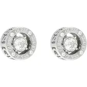GUESS Elegant steel Orecchini studs Solitaire JUBE01464JWRHT / U