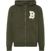 Blend Casaco em moletão ' BHBadel ' verde escuro