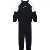 Nike Fato de jogging preto / branco