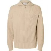 Selected Suéter Com Meia-zíper Dry Relaxed Fit