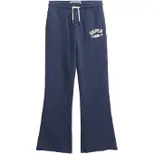 Superdry para mulher. W7011094A Calças desportivas Jogger azul-marinho (S), Casual, Algodão
