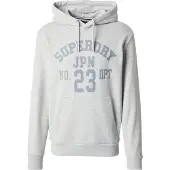 Superdry para homem. M2014091A Sweatshirt Athletic Ess cinzenta (L), Casual, Cinza, Algodão