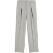 BOSS para mulher. 50547679 Calças Taflong cinzentas (36), Casual, Cinza, Algodão