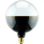 Segula LED-Globe Illusion E27 G145 claro/preto 6W 1900K regulável
