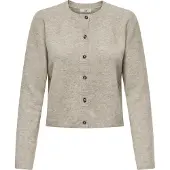 JDY Casaco de malha 'JDYChloe' taupe