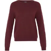 Oxmo Pullover ' OXBMMNORA RAGLAN JUMPER ' borgonha