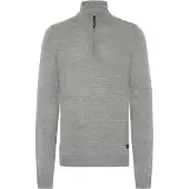 !Solid Pullover ' SDBATIK ' cinzento escuro