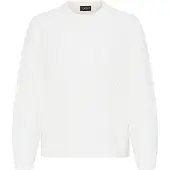 Oxmo Pullover 'Nelly' branco natural