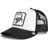 GOORIN BROS. Boné 'Gorra goorin bros blanca escorpion deadly trucker cap' branco