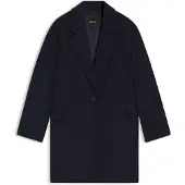 BOSS para mulher. 50548660 Casaco Calesara azul-marinho (34), Casual, Sintético