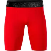 Stark Soul Calças de desporto vermelho / preto