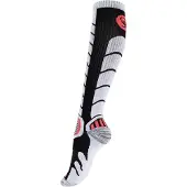 Stark Soul Meias de desporto vermelho / preto / branco