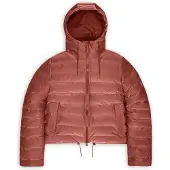 Rains unisex. 15820 Casaco Lohja vermelho (XS), Casual, Poliéster