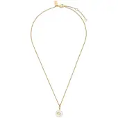 Coach Elegant gold plated Collana with pearl 37440611GLD107