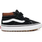 Vans - SK8-Mid Reissue V Insulated Black/Tortoiseshell para criança - Tamanho criança 27.5 - Preto