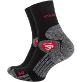 Stark Soul Meias acinzentado / vermelho / preto / branco