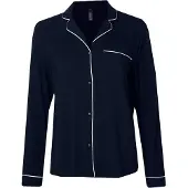 Hunkemoller Camisa de pijama 'Essential' preto / branco