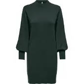 ONLY Vestido de malha 'ONLLABELLE' verde escuro