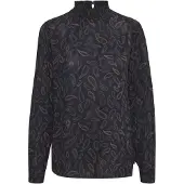 Kaffe Blusa 'tinna' marinho / castanho
