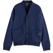 Scotch & Soda Moletom Loose Fit Button Down