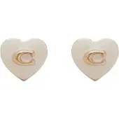 Coach Charming heart Orecchini made of brass 37479226GLD100