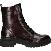 Tamaris Botim com fivela vermelho vinho
