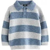 Next Pullover azul / branco