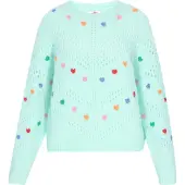 Mymo Pullover aqua / mistura de cores