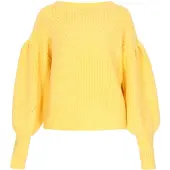 IZIA Pullover oversized amarelo