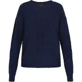 Dreimaster Klassik Pullover navy