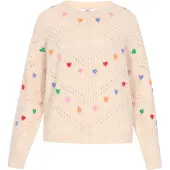 Mymo Pullover bege / mistura de cores