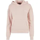 Urban Classics Sweatshirt rosa escurecido / branco