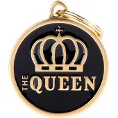My Family Plaquinha Grande Para Pet ´the Queen´