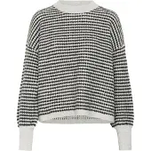 Kaffe Pullover 'KAEllery' grafite / branco
