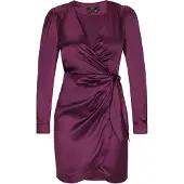 Faina Vestido de cocktail roxo