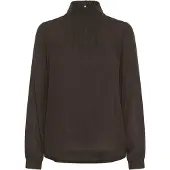 Kaffe Blusa castanho escuro