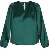 Faina Blusa esmeralda
