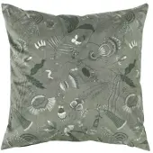 Broste Copenhagen Capas de Almofada BELL FLOWER - Verde - 50x50 cm