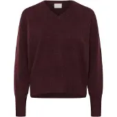 Kaffe Pullover 'KANiel' vermelho vinho