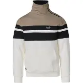 KOROSHI Pullover greige / preto / offwhite