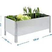 Simon Garden Vaso De Plantas Urban 400l 410x1200x1200 Mm