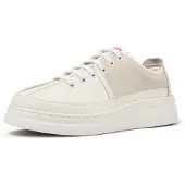 Camper Sapatilhas baixas 'Runner Up Twins' branco lã
