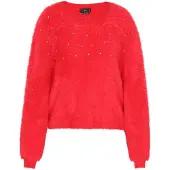 Faina Pullover 'Fashion Look' vermelho