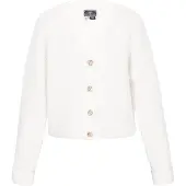 Dreimaster Maritim Casaco de malha 'Maritime' offwhite